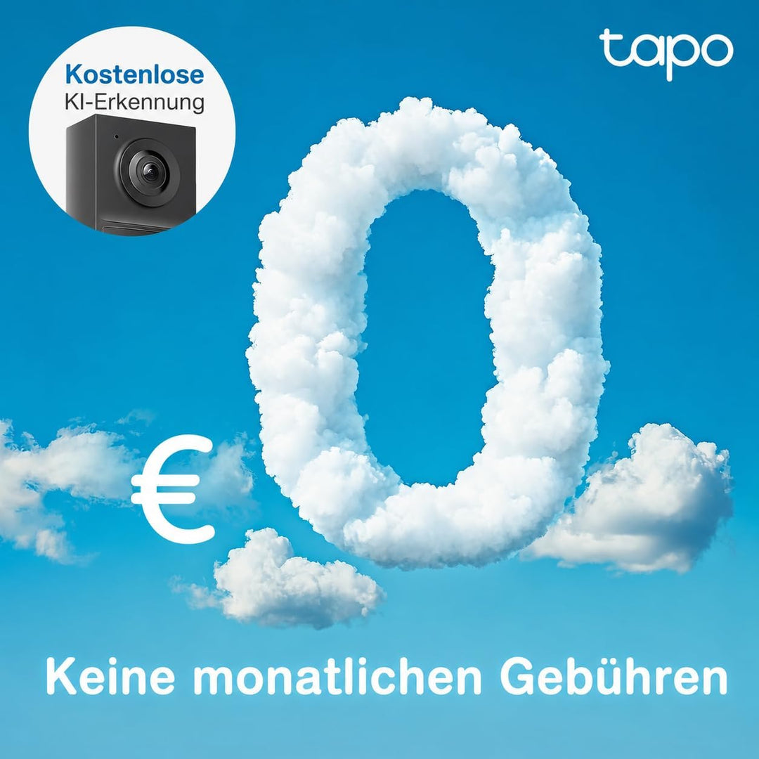 Tapo D205 Akku-Videotürklingel | WLAN Türklingel mit Kamera | 2K, 160° Weitwinkel, Zwei-Wege-Audio |