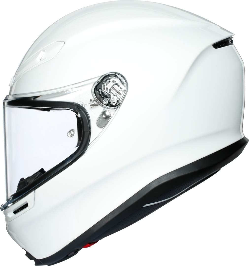 AGV Herren K6 Motorrad Helm XXL Weiss, XXL Weiss