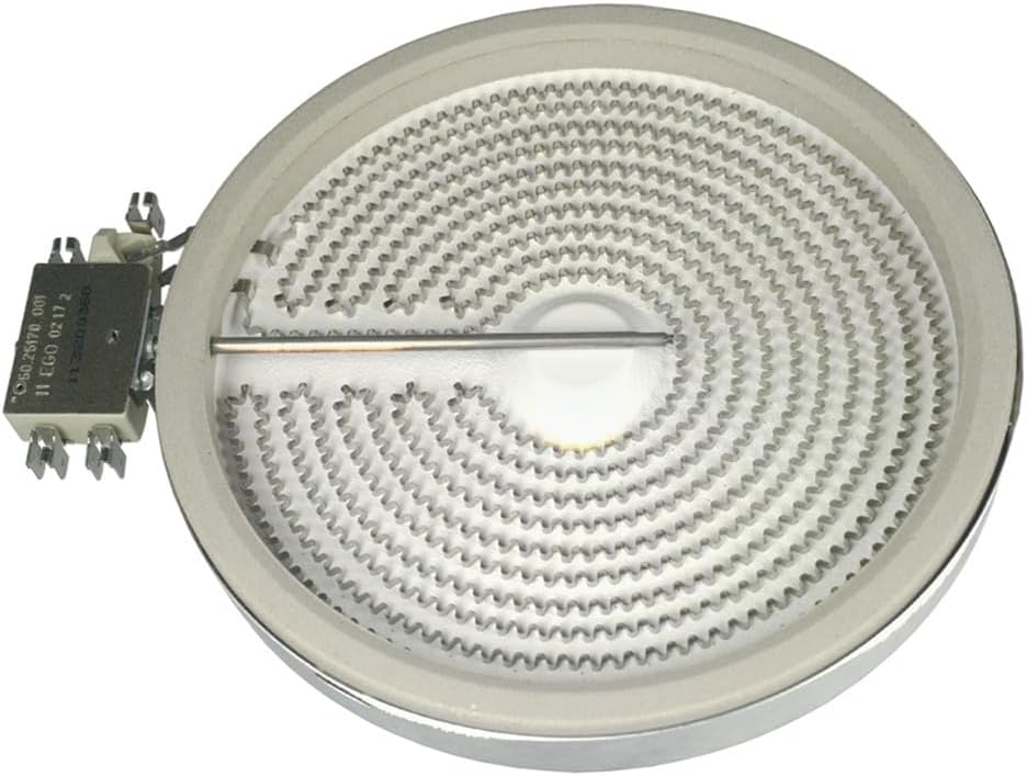 Strahlheizkörper Einkreis Glaskeramikkochfeld 1800W Ø 175mm Ego 1058113032 HiLight-Heizkörper mit Te