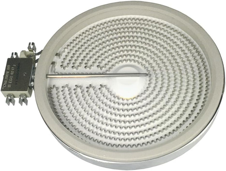 Strahlheizkörper Einkreis Glaskeramikkochfeld 1800W Ø 175mm Ego 1058113032 HiLight-Heizkörper mit Te