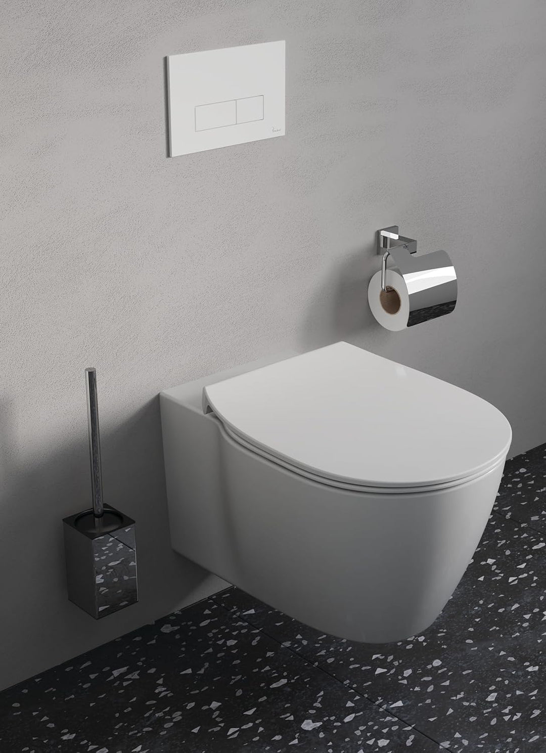Ideal Standard E772301 Connect WC-Sitz, Flat Flat ohne