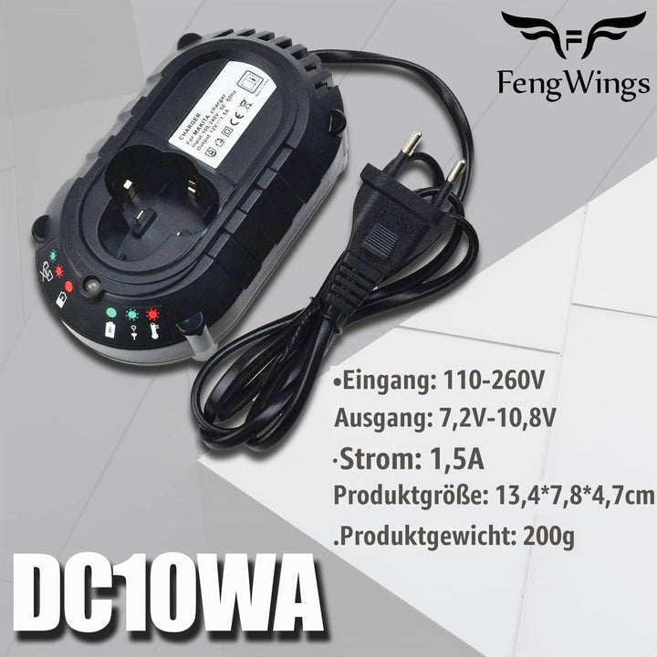DC10WA DC10WB Ladegerät, Ersetzen Für Makita Akku 10.8V BL1013 BL1014 194550-6 194551-4 195332-9 Li-