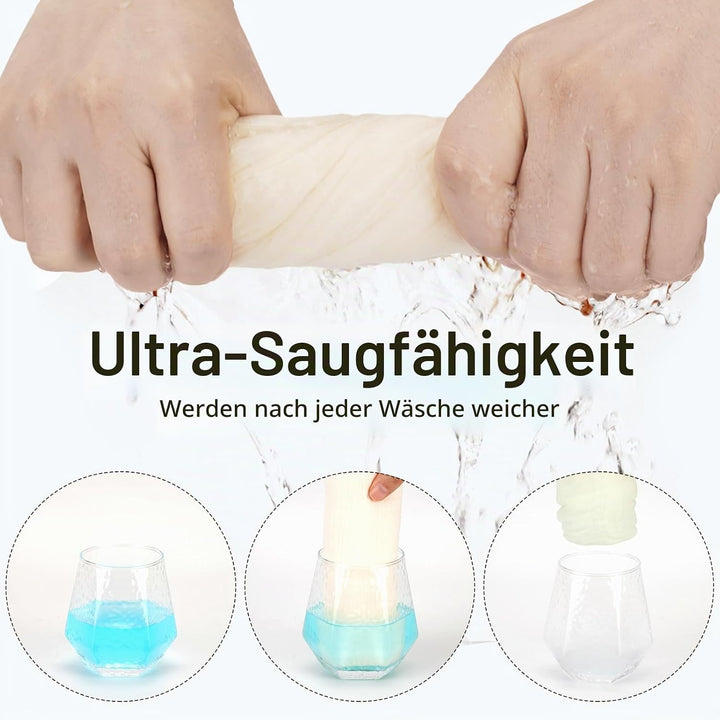 Kapuzenhandtuch Baby 2er-Pack, Musselin Baumwolle Baby Handtuch Kapuze, Ultraweiche und Saugfähige B
