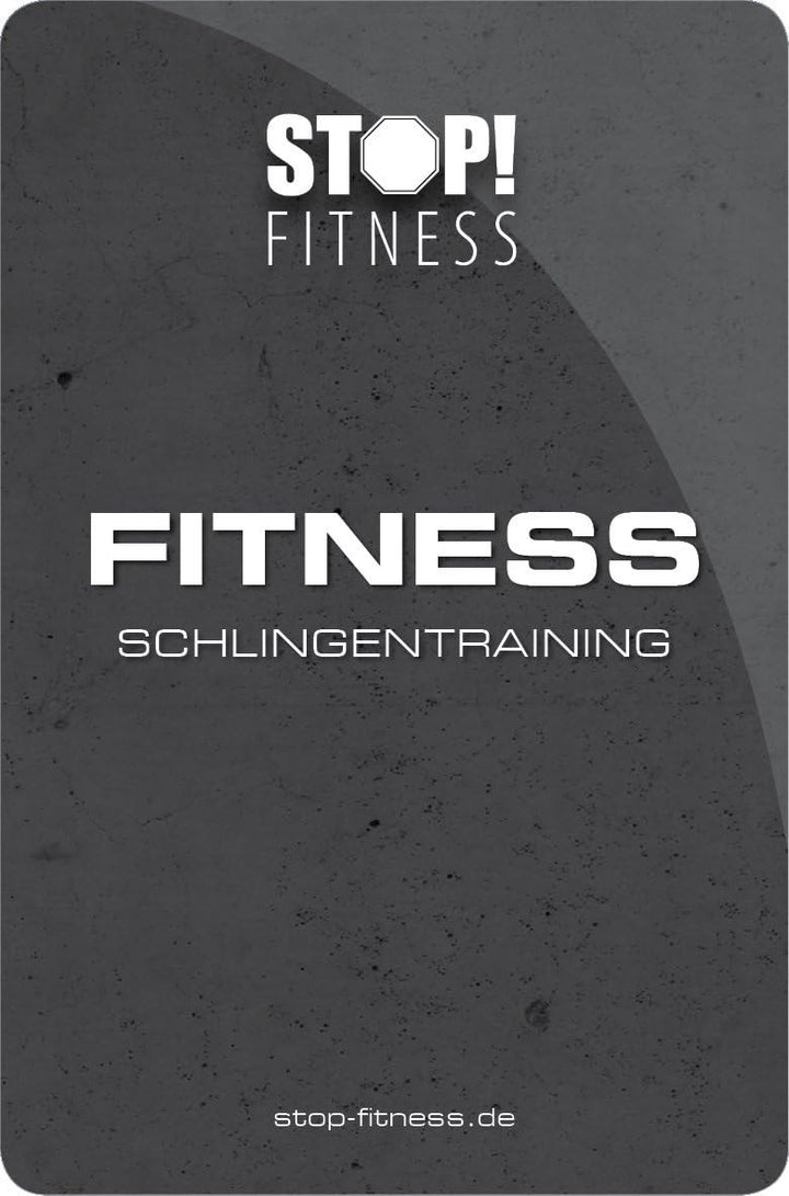 Schlingentraining Sling Fitness Suspension Training | Trainingskarten Übungskarten, deutsche Version