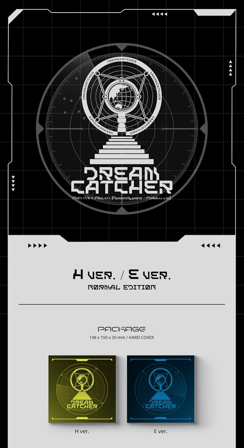Dreamus DREAMCATCHER - Apocalypse : Follow us [Normal Edition] 7th Mini Album+Free Gift (H ver.), VD