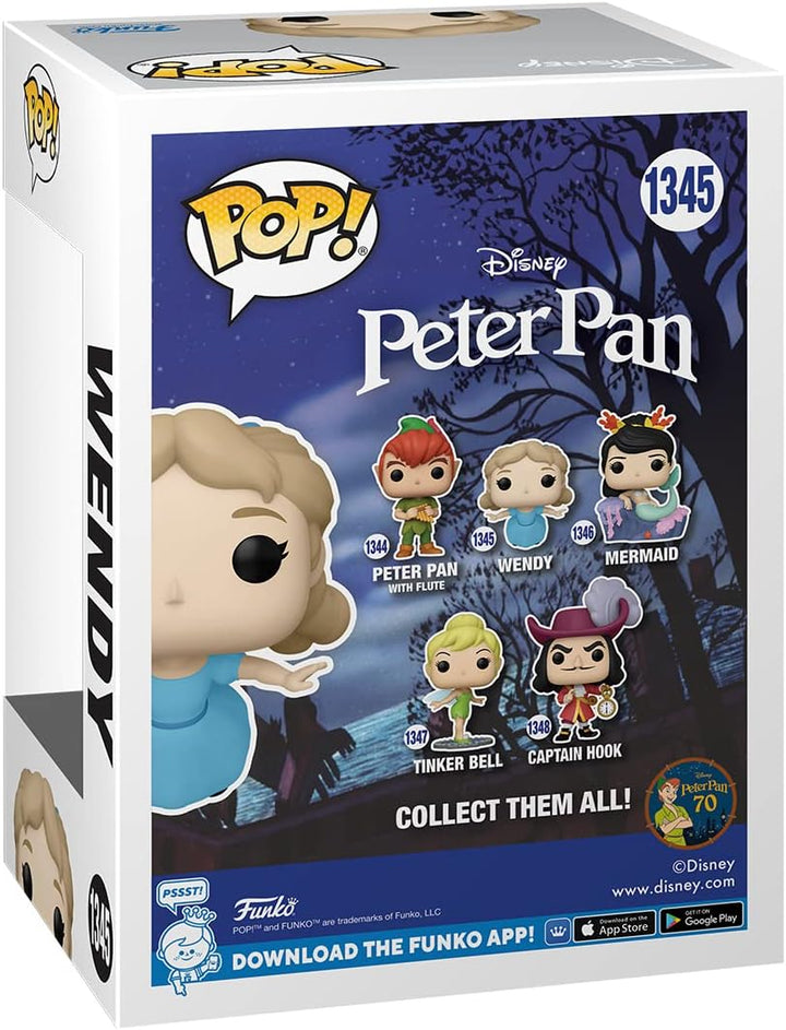 Funko Pop! Disney: Peter Pan 70th - Wendy Darling - Vinyl-Sammelfigur - Geschenkidee - Offizielle Ha