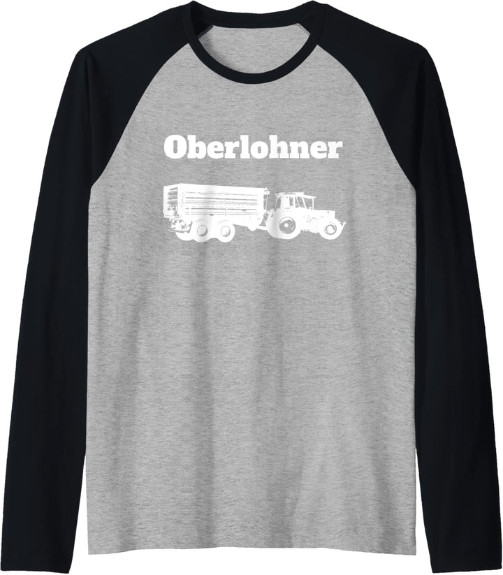 Herren Lohner Oberlohner Trecker Traktor Schlepper Lohnunternehmer Raglan