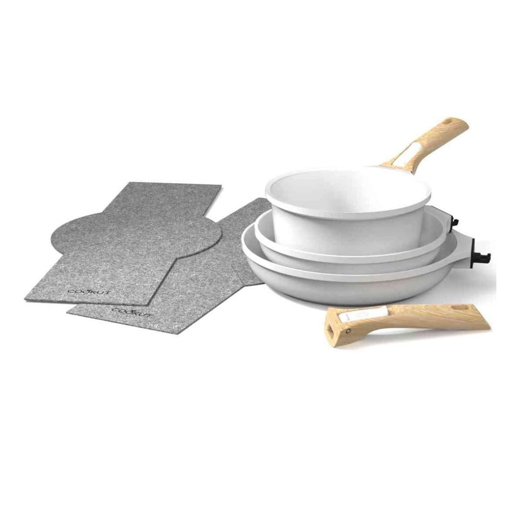 Cookut - Das unglaubliche Pfannen-Set mit abnehmbarem Griff – Fleece