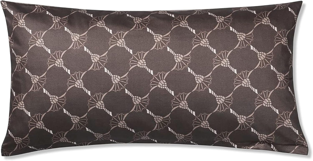 Joop! Bettwäsche Cornflower Double Shiny Black Kissenbezug einzeln 40x80 cm Kissenbezug einzeln 40x8