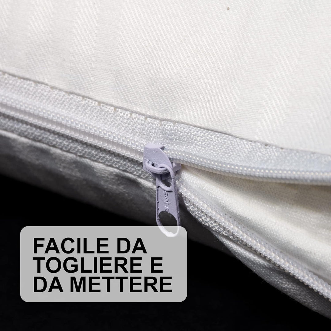 Kissenbezüge mit Reissverschluss | Kissenbezüge für Doppelbett - 4 Stück