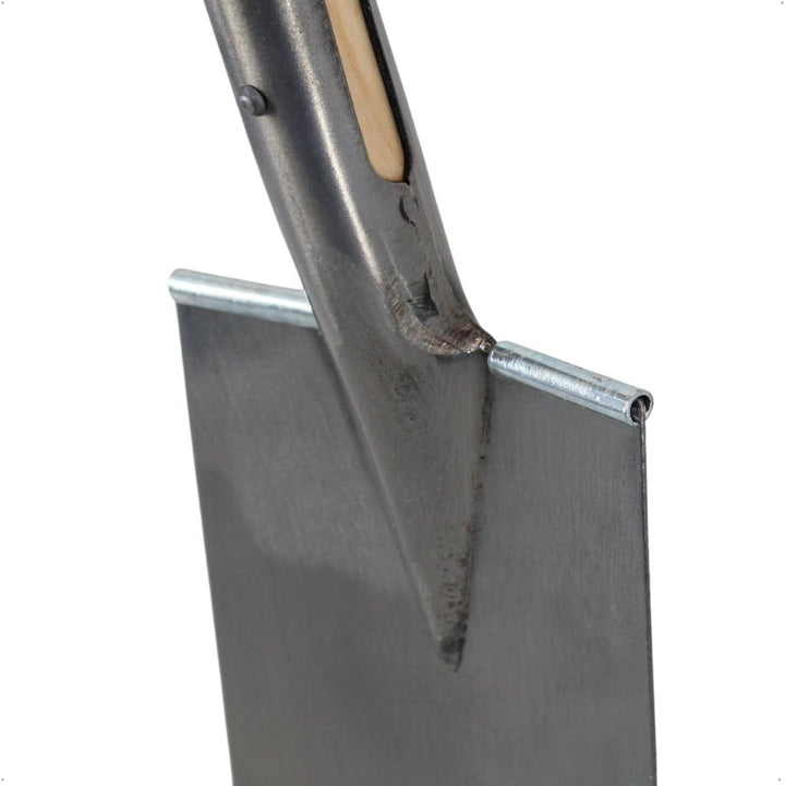 Rekord Herren-Doppelfederspaten (Stahl, gehärtet und poliert) mit 95 cm T-Stiel aus Eschenholz, Arbe