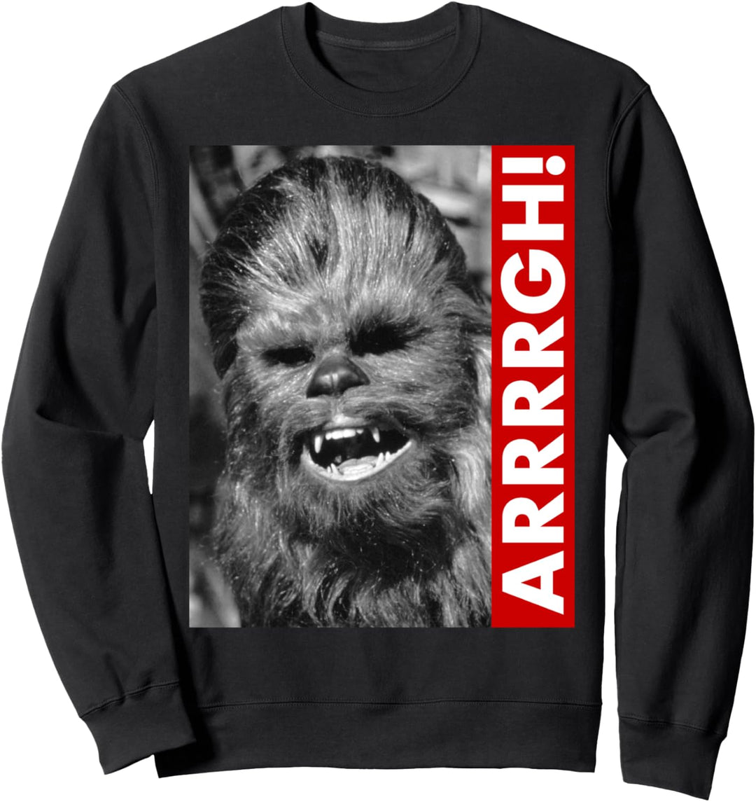 Star Wars Chewie Argh Vintage Photo Sweatshirt