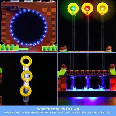 Led Licht Set für Lego Sonic, Led Beleuchtungs Set für Sonic Lego 21331 - Nur Lichter-Set, Kein Lego