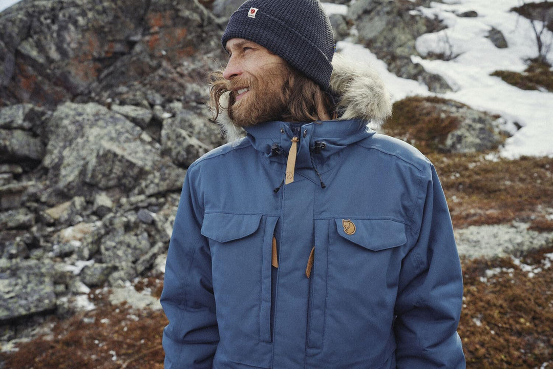 Fjällräven Herren Nuuk Parka S Dark Oak, S Dark Oak