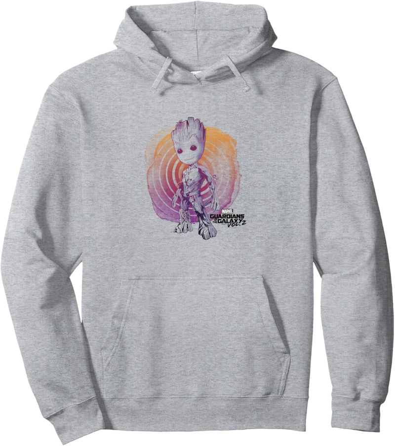 Marvel Guardians Vol. 2 Groot Watercolor Swirl Pullover Hoodie