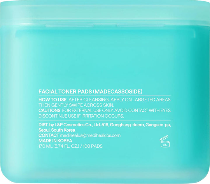 Mediheal Madecassoside Blemish Pad Quadratische Wattepads Mit Centella Asiatica Und Madecassoside, 1