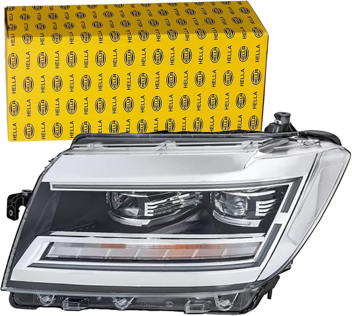 HELLA 1EX 012 830-091 LED Scheinwerfer - für u.a. VW Crafter Box (SY_, SX_) - ECE - für Rechtsverkeh