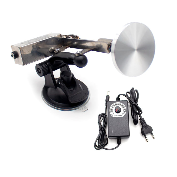 Toplionace 12V Mini Teleskop Linearantrieb mit Aluminiumplatte 60mm Durchmesser, Hubkolbenmotor mit