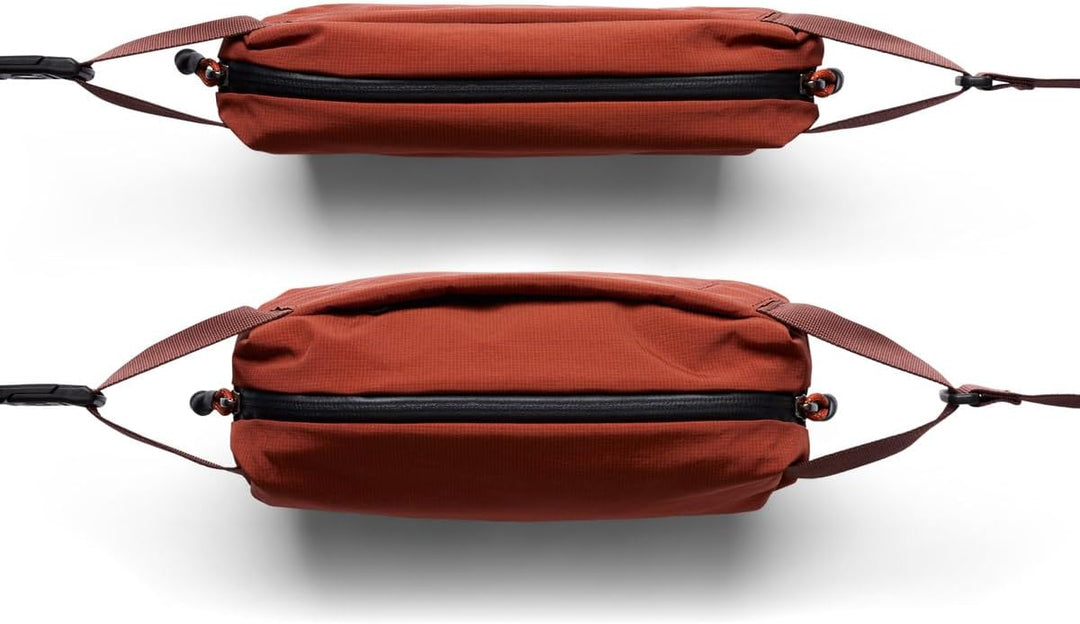 Bellroy Lite Sling Mini, Leichte Umhängetasche - Clay | 4L leichte Umhängetasche für Handy, Geldbörs