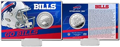 Highland Mint Buffalo Bills Team History Silver Coin Card