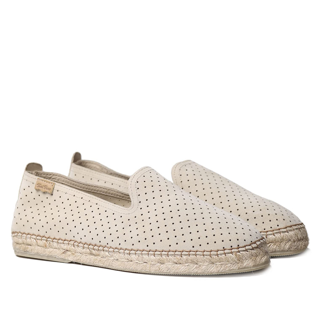 Toni Pons DAN-AY - Espadrille für Herren Wildleder., Stein