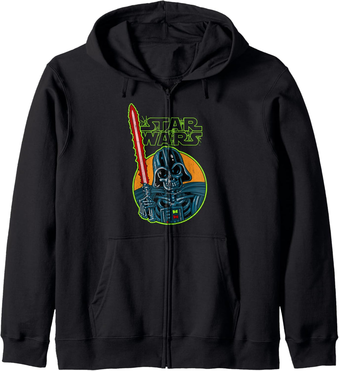 Star Wars Darth Vader Skeleton Lightsaber Kapuzenjacke
