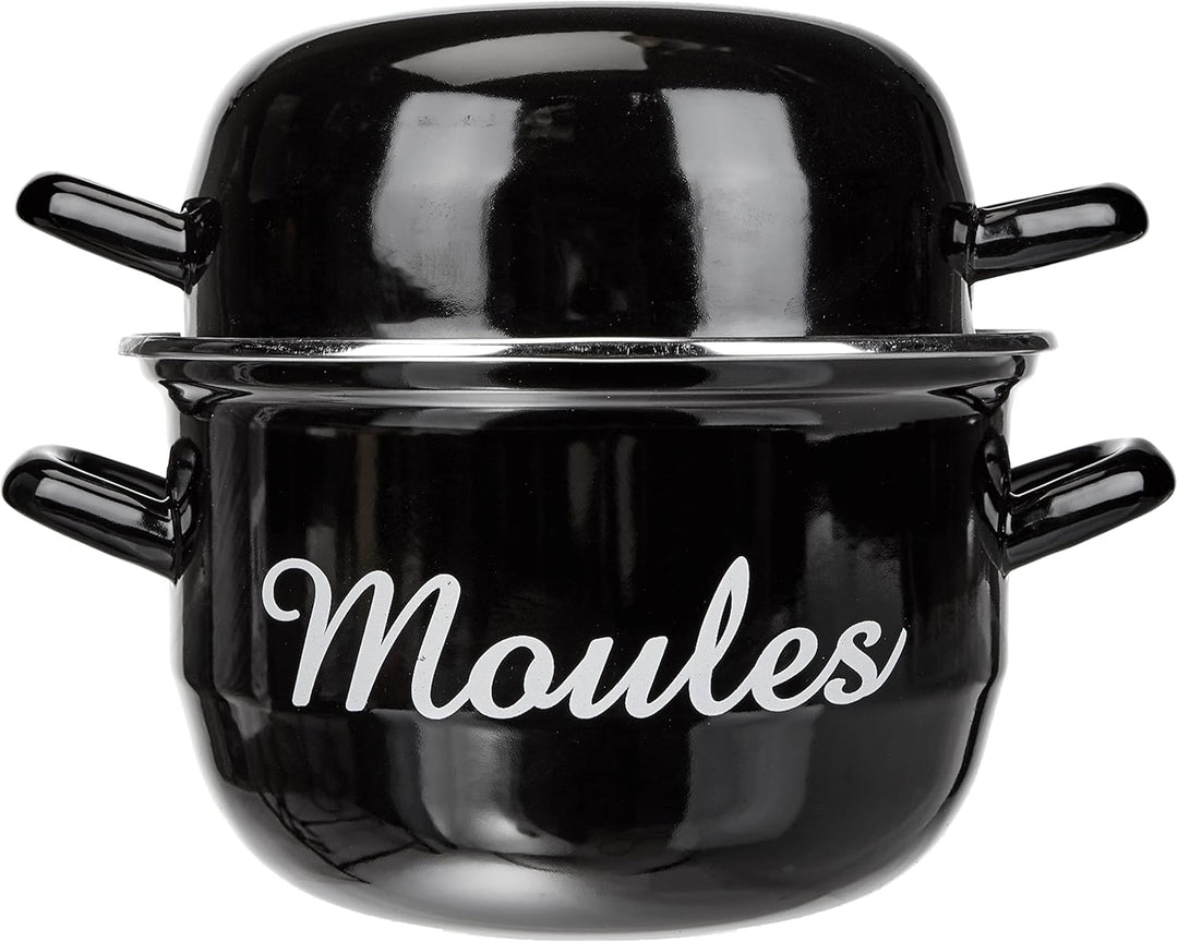 Baumalu schwarzer muscheltopf 18cm 312852