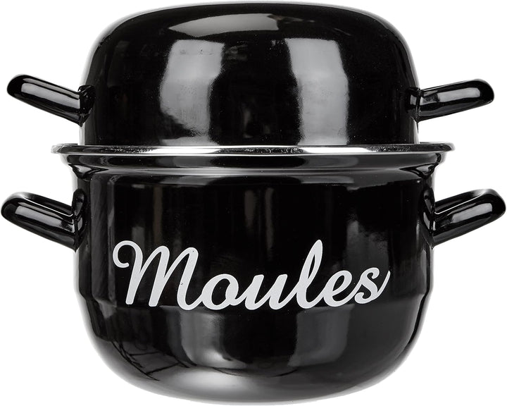 Baumalu schwarzer muscheltopf 18cm 312852