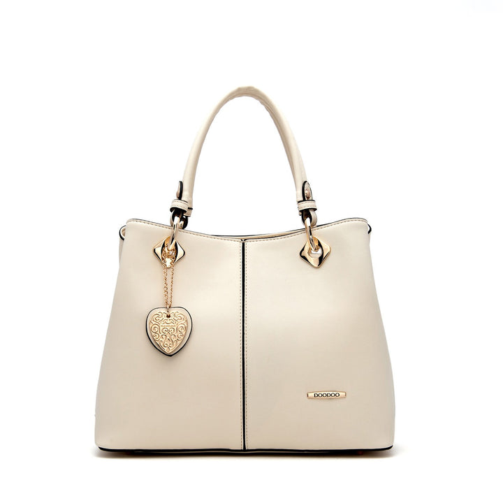 DEERWORD Damen Taschen Handtasche Frauen Elegant Tasche Henkeltasche Vintage PU-Leder 3001 1-teilig