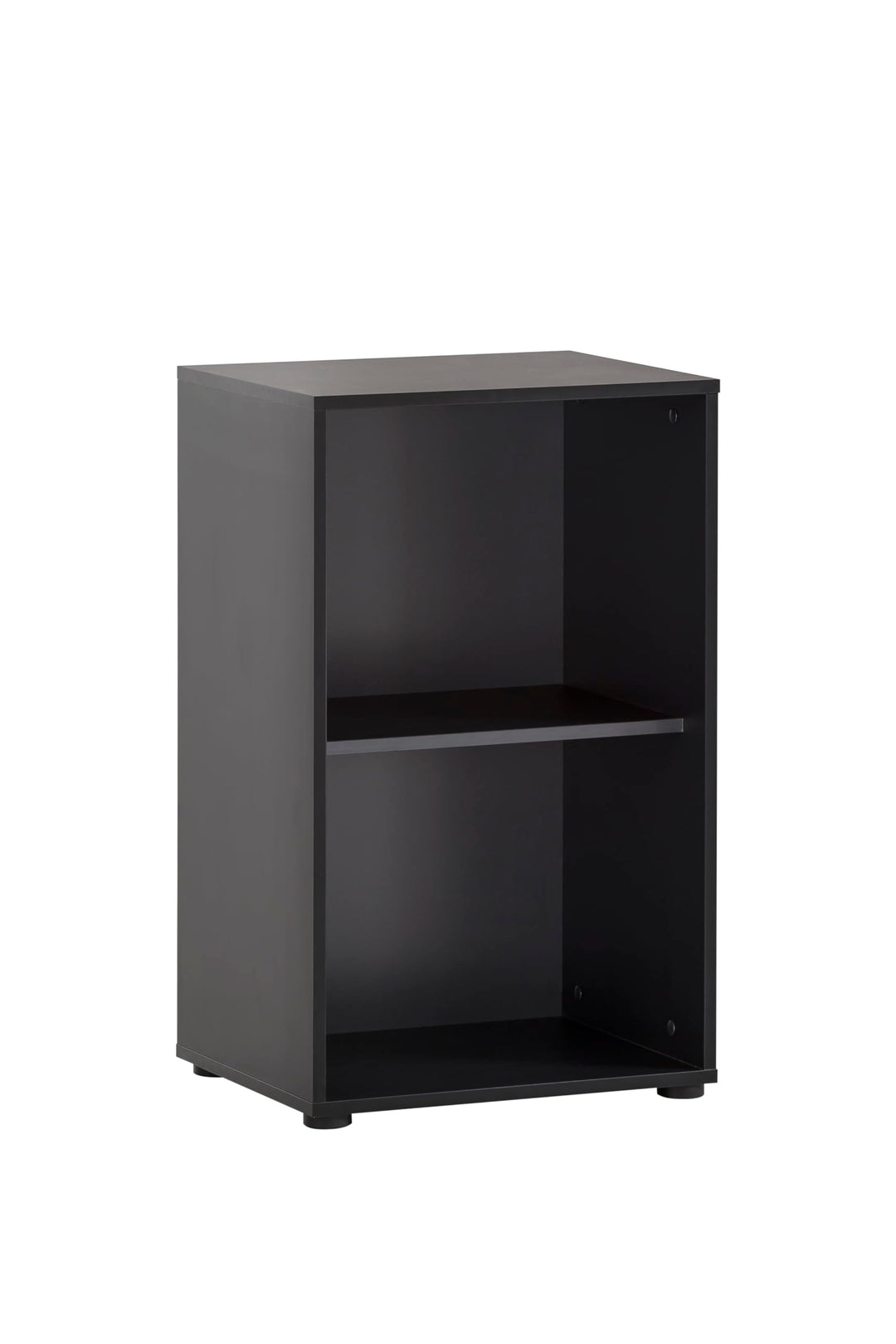 Schildmeyer Regal Aino 155720, schwarz matt, 51 x 41 x 83,6 cm 2 Fächer, 2 Fächer