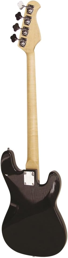 DIMAVERY PB-320 E-Bass LH, schwarz | E-Bass für Linkshänder