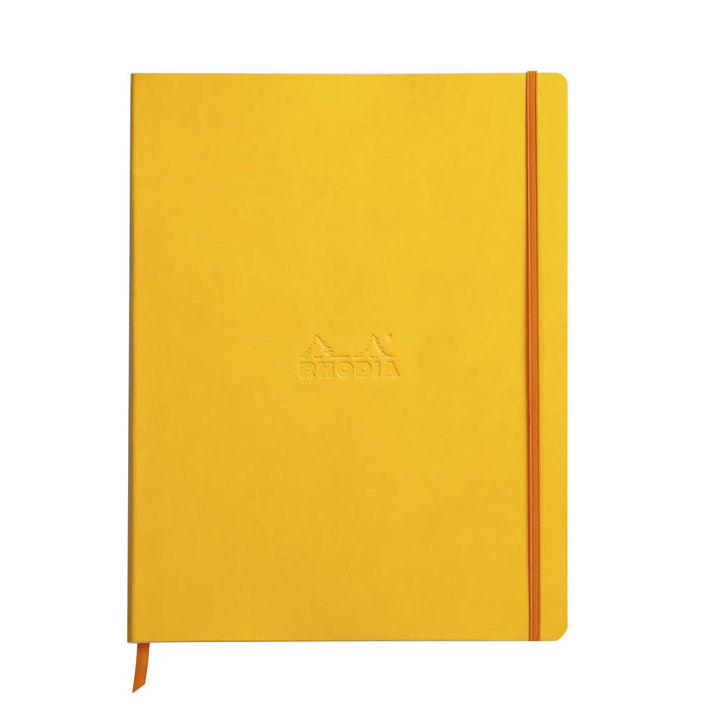 Rhodia 117716C Rhodiarama Notizbuch (mit weichem Deckel in Format DIN A4+, 220 x 297 mm, 80 Blatt, m