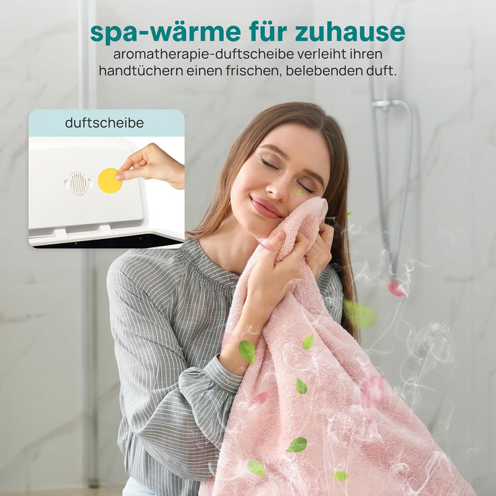 SereneLife WiFi Handtuchwärmer 20L Elektrisch Stehend – Smart Handtuchtrockner für 2 Handtücher mit