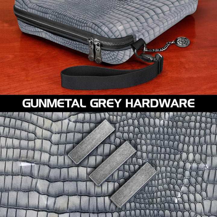 ENHANCE RPG-Organizer-Etui, Sammleredition – DND-Ordner mit integriertem Charakterbogenhalter, Würfe