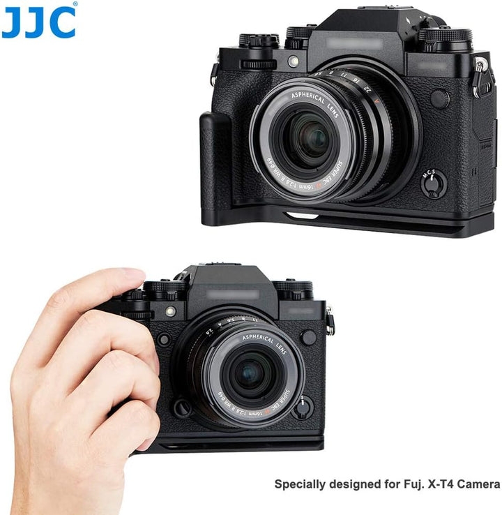 JJC Arca-Typ Kamera Handgriff für Fujifilm X-T4 Digitalkamera Verbessern Sie das Handgefühl für YouT