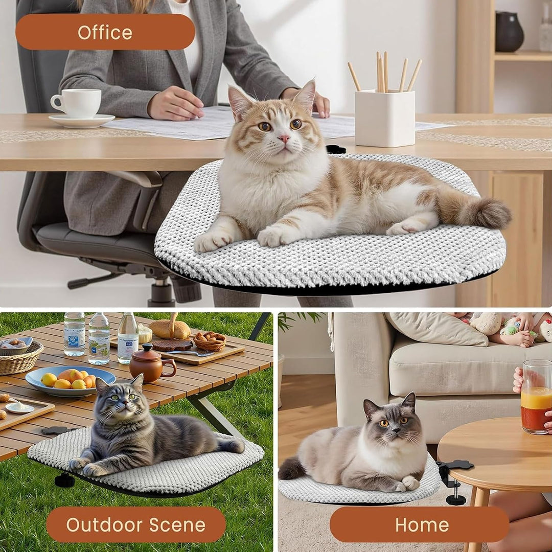 Faltbare Desktop-Hängematte für Katzen, Grosse Tragfähigkeit, | Robustes Katzenbett Zur Schreibtisch