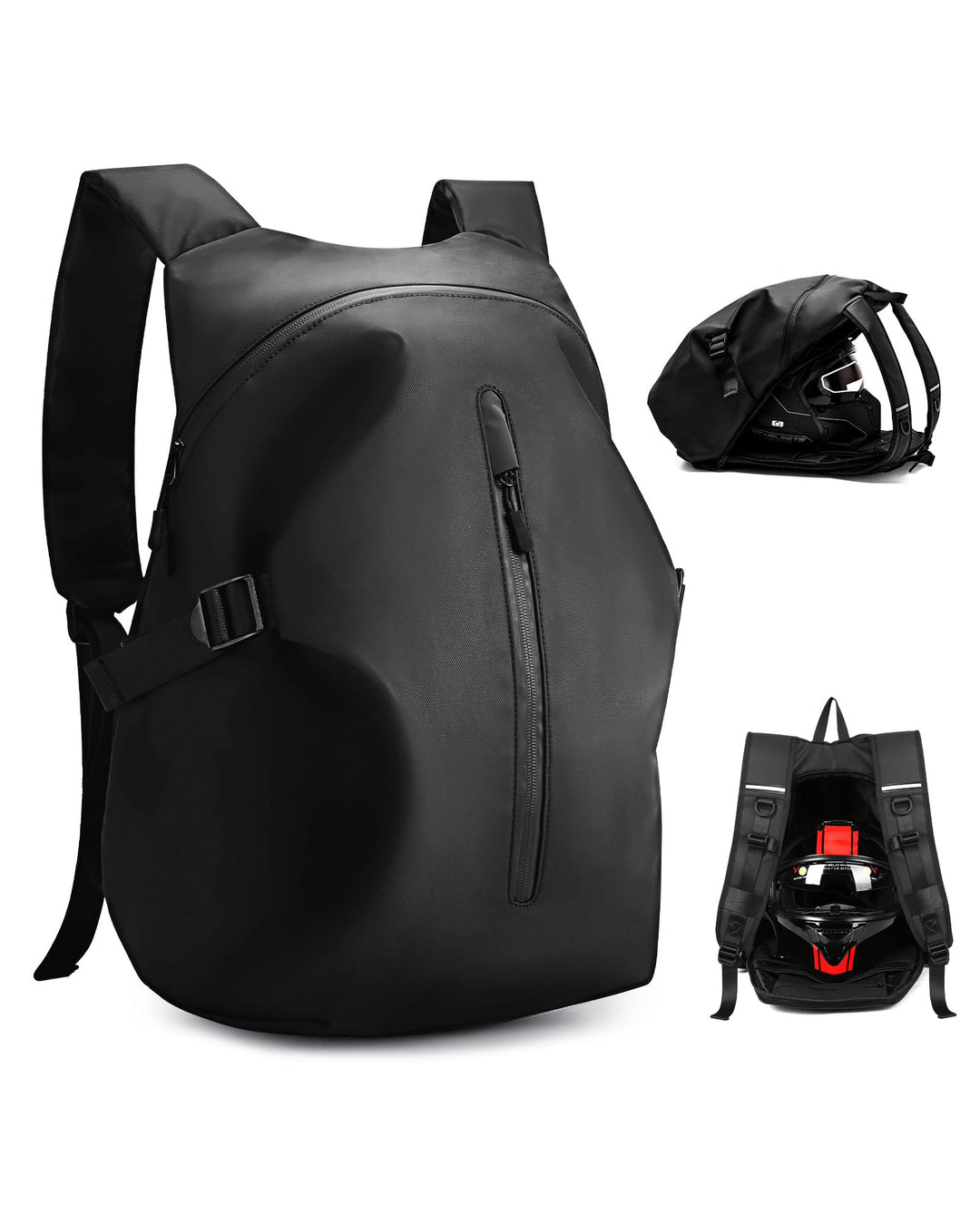 HYC00 Motorrad Rucksack für Herren Damen Wasserdicht Gross Motorradrucksack | Helm Rucksack Motorcyc