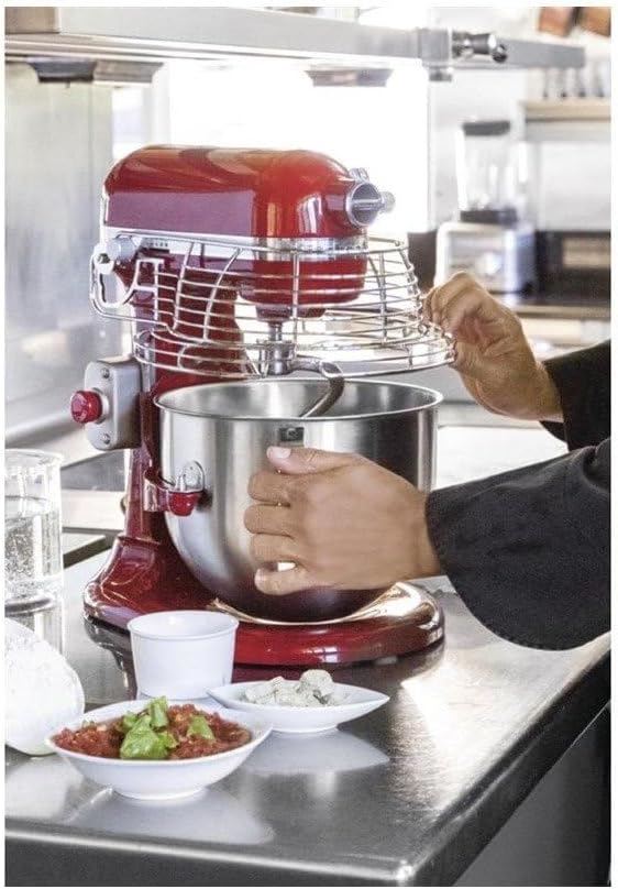 KitchenAid 5KSM7990XBER BER Planetenmischer, Rot, 6.9 L Red, Red