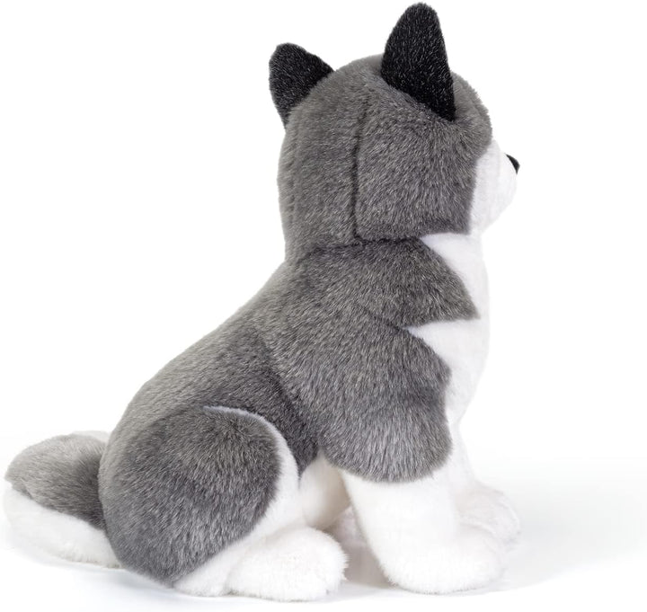 trudi 22273 Klassik Plüschhund Husky Marcus ca. 34 cm, Grösse L, hochwertiges Stofftier mit weichen