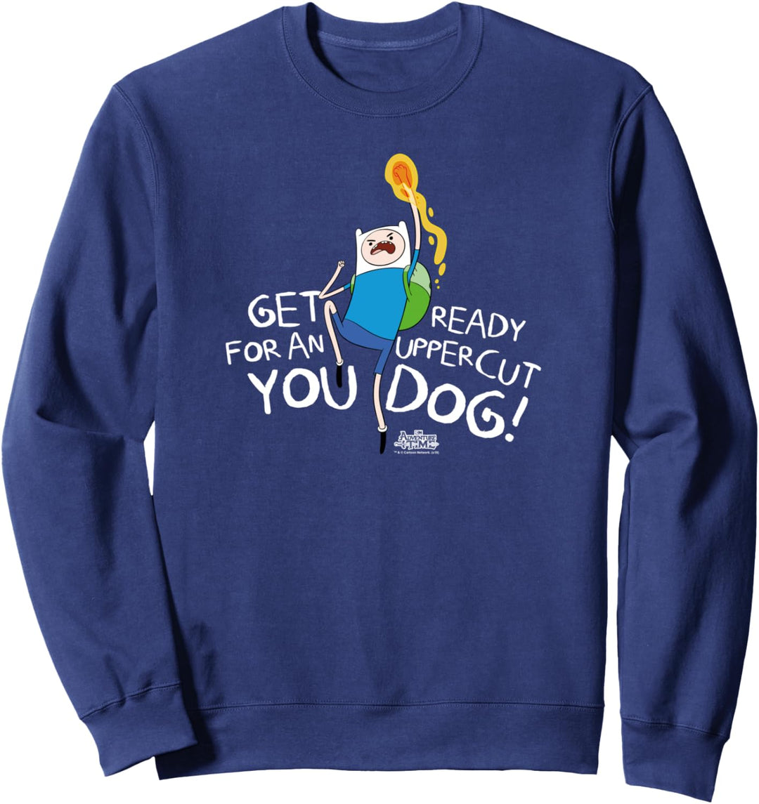 Adventure Time Finn Uppercut Sweatshirt