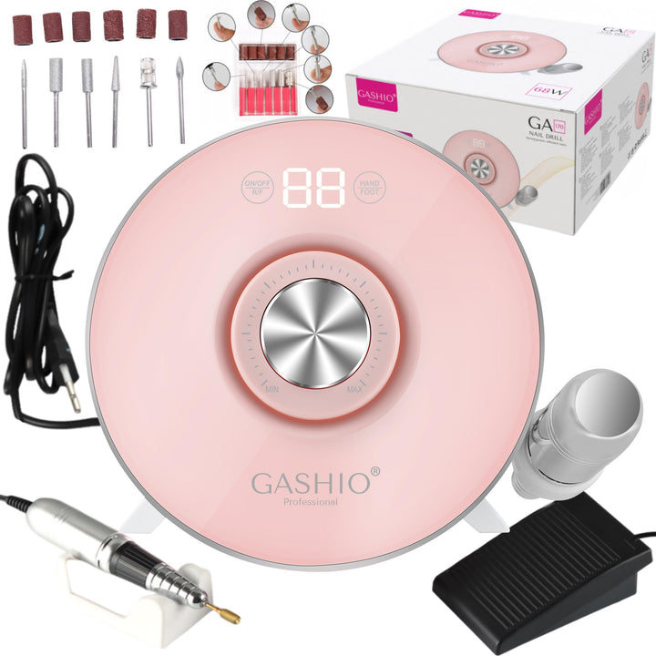 GASHIO® Nagelfräser GA170 | Nagelbohrmaschine | Nagelfeile | 68W | 45.000u/MIN | Kunststoff | Profes