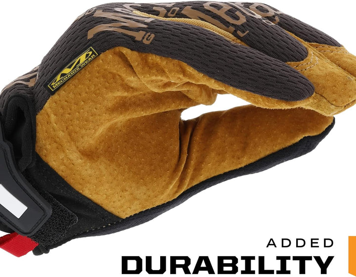 Mechanix Wear Handschuhe aus Leder, Grösse M, Braun/Schwarz M (1er Pack), M (1er Pack)