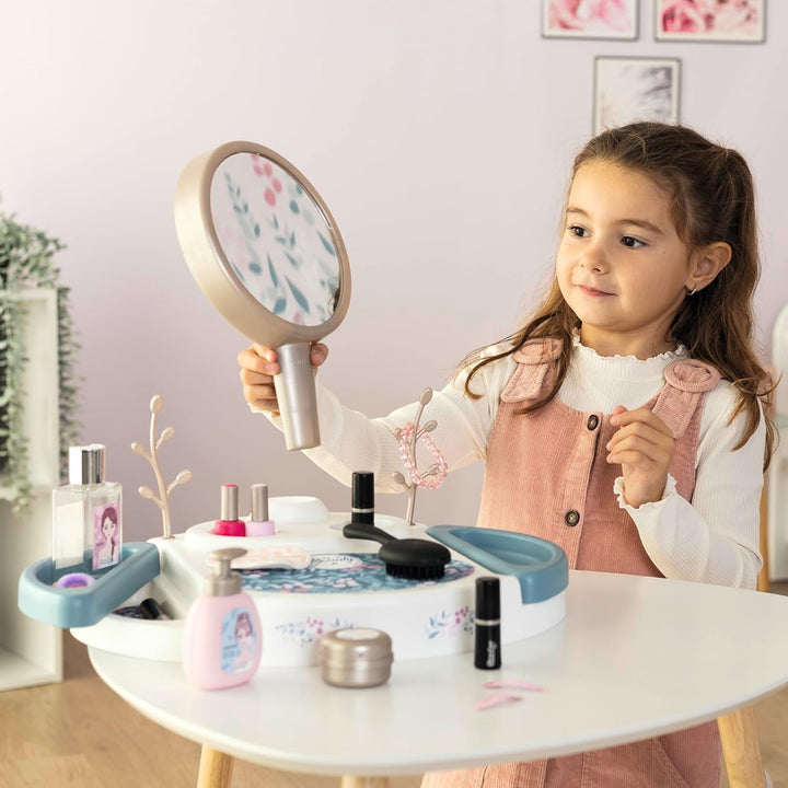 Smoby - My Beauty Studio mit Spiegel (40x30,6x29,3cm) - Kinderschminkstudio ab 3 Jahre mit 15 Access