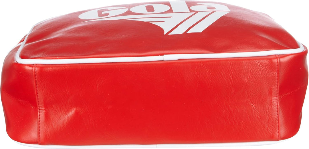 Gola Redford CUB901, Unisex - Erwachsene Henkeltaschen, 36x27x12 cm (B x H x T) Rot/Red/White, Rot/R