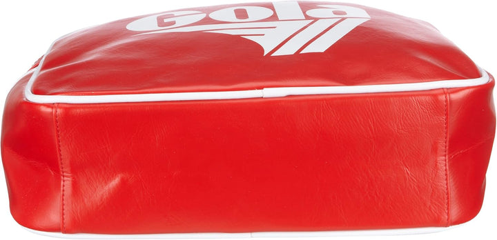 Gola Redford CUB901, Unisex - Erwachsene Henkeltaschen, 36x27x12 cm (B x H x T) Rot/Red/White, Rot/R