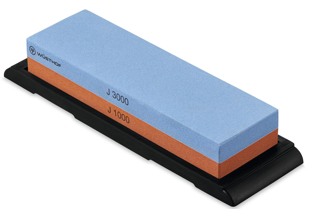 WÜSTHOF Abziehstein J1000/3000, Rot / Blau J 1000 / 3000, J 1000 / 3000