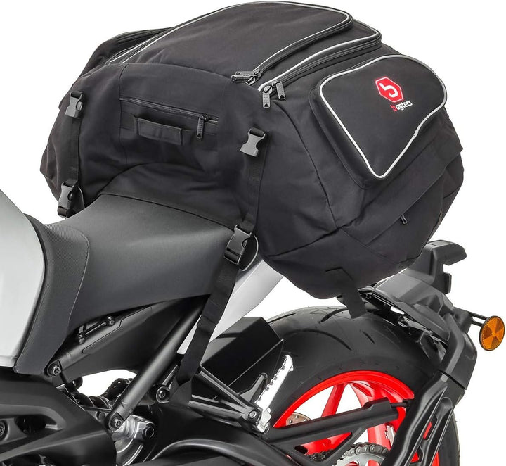 Motorrad Hecktasche für Aprilia SRV 850 Gepäck-Tasche Motoroller Motorradgepäck für sozius hinten sc