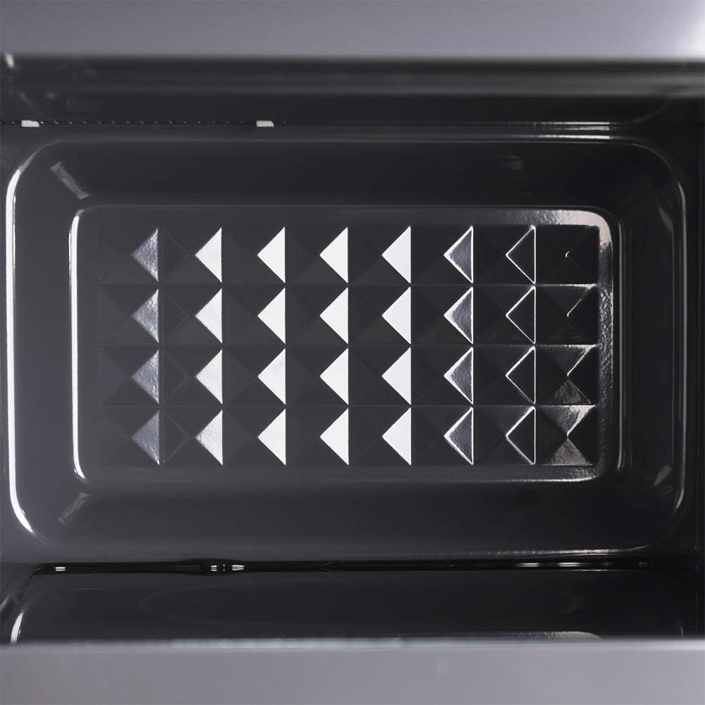 Cecotec Mikrowelle ohne Platte GrandHeat 2300 Flatbed Touch White. Fassungsvermögen 23 Liter, Leistu