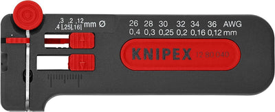 Knipex Mini-Abisolierwerkzeug 100 mm 12 80 040 SB