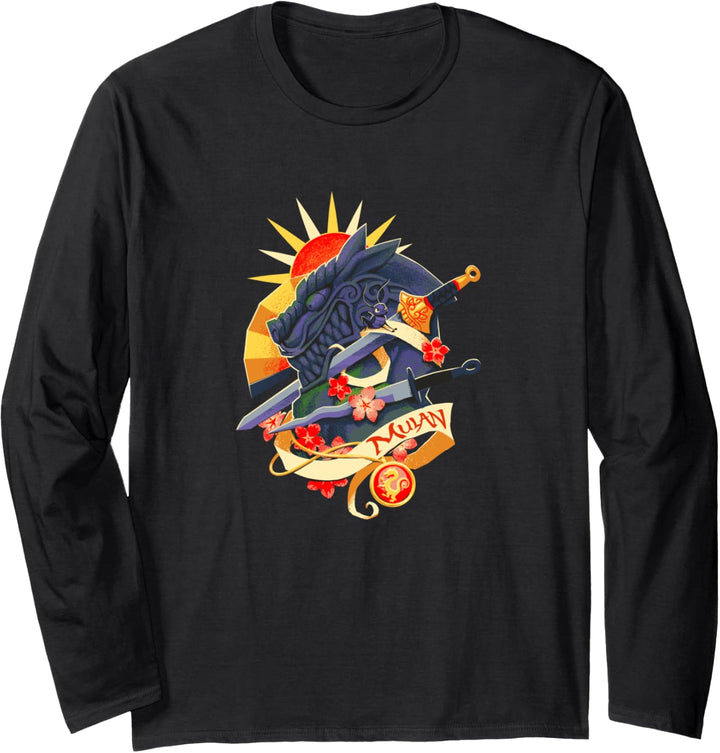 Disney Mulan Cri-Kee Great Stone Dragon Langarmshirt